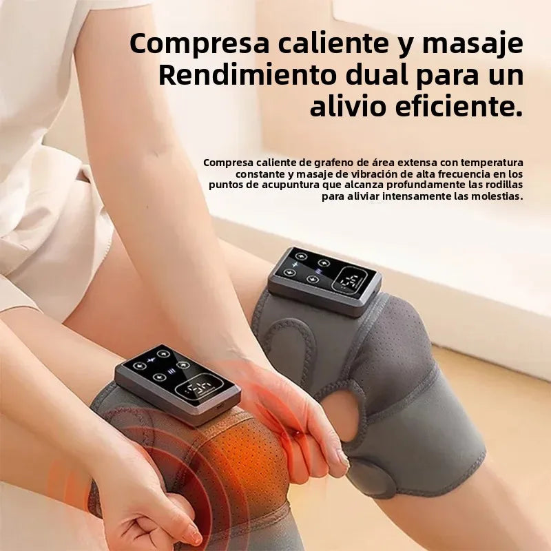 Masajeador 3-en-1 Térmico y Vibración