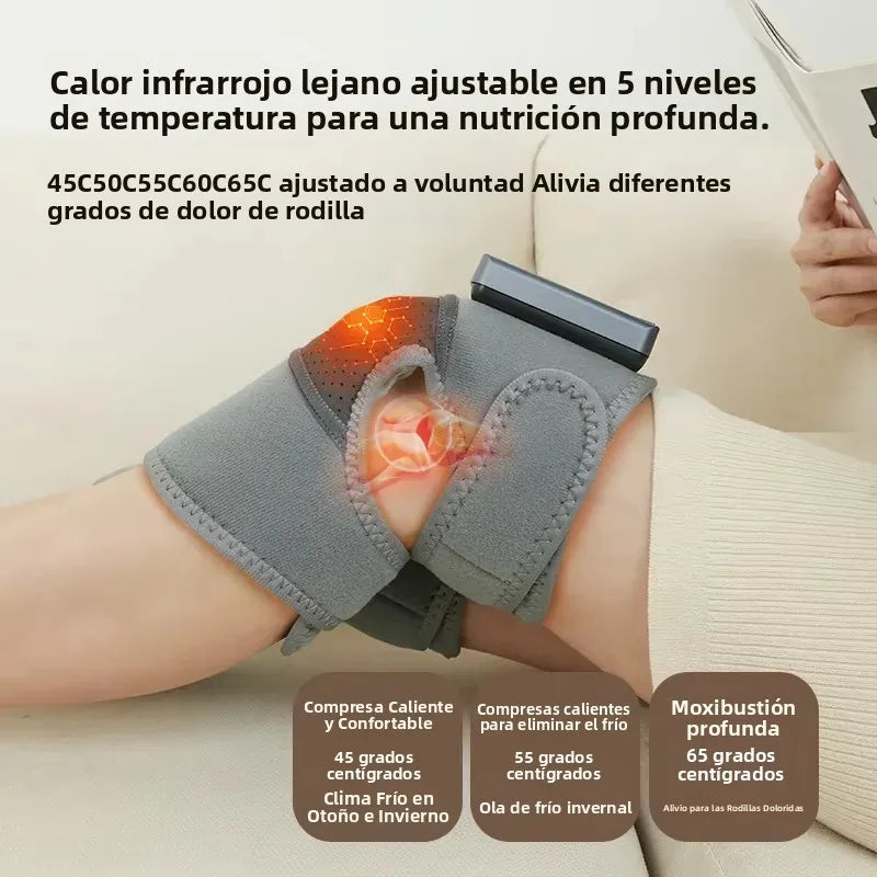 Masajeador 3-en-1 Térmico y Vibración