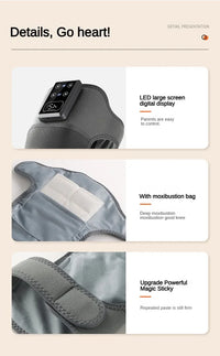 Masajeador 3-en-1 Térmico y Vibración